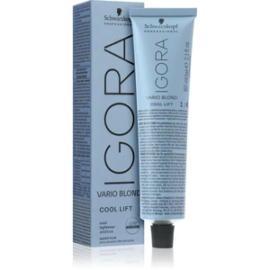 Schwarzkopf Professional IGORA Vario Blond zosvetľujúca a tónovacia prísada Cool Lift 60 ml