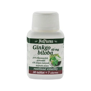 MedPharma Ginkgo biloba 60mg Forte 37 tobolek