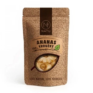 Natu Ananás krúžky natural 250 g