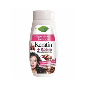 Bione Cosmetics Regenerační šampon Keratin + Kofein 400 ml