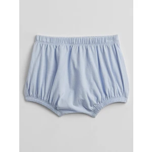 Modré holčičí baby kraťasy bear bubble shorts GAP