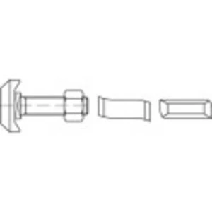 Šroub s T hlavou 161550, N/A, M20, 150 mm, ocel, 25 ks