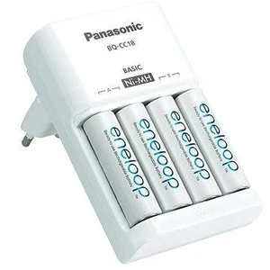 Nabíjačka Panasonic K-KJ51 + 4x AA, 2x AAA