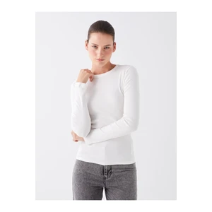 LC Waikiki Crew Neck Plain Long Sleeve Women's T-Shirt