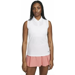 Nike Dri-Fit Victory Womens Sleeveless Golf White/Black S Rövid ujjú póló