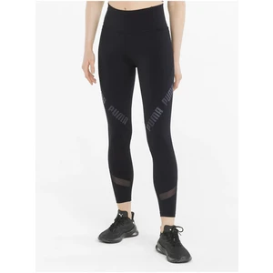 Black Women's Shortened Sports Leggings Puma - Women