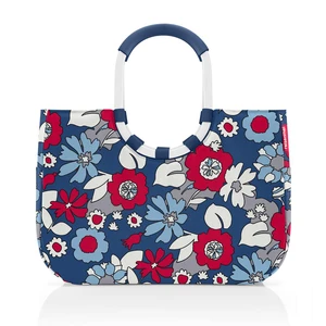 Nákupní taška Reisenthel Loopshopper L Frame Florist indigo