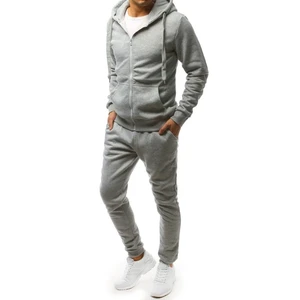 Light gray men's tracksuit Dstreet AX0381