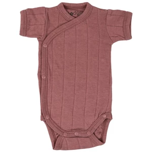 Lodger Romper Tribe Size 68 detské body s krátkymi rukávmi Rosewood 1 ks