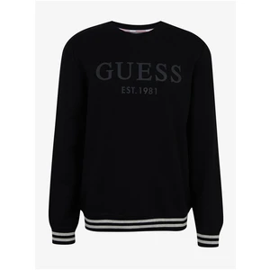 Black Men's Sweatshirt Guess Beau - Men's