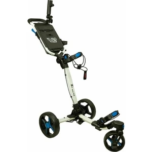 Axglo Tri-360 V2 3-Wheel SET White/Blue Manuálny golfový vozík