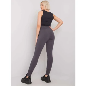 Graphite sweatpants with pockets Naomi RUE PARIS