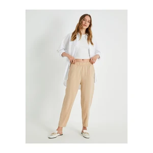 Koton Elastic Waist Pocket Trousers