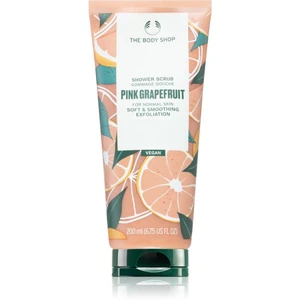 The Body Shop Pink Grapefruit tělový sprchový peeling 200 ml