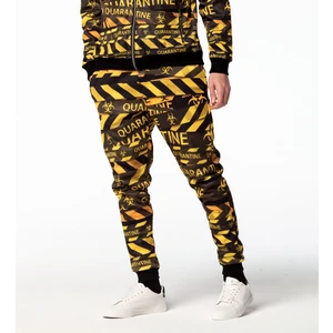 Mr. GUGU & Miss GO Man's Black Quarantine Track Pants PNS-W-548 2064