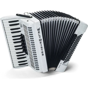 Weltmeister Achat 34/72/III/5/3 Alb Acordeon cu clape