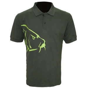 Zfish tričko carp polo t-shirt olive green-veľkosť l