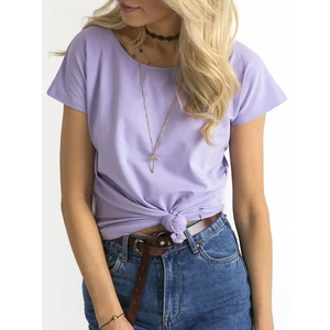 Basic purple T-shirt