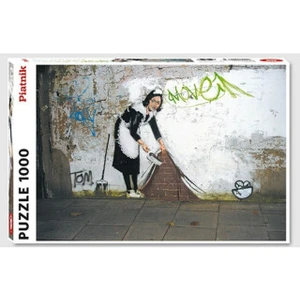 Puzzle Banksy - Maid / 1000 dílků