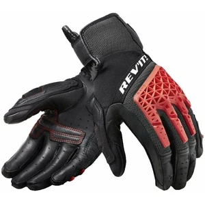 Rev'it! Sand 4 Black/Red M Rukavice