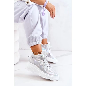 Sporty Boots Insulated Silver Joenne