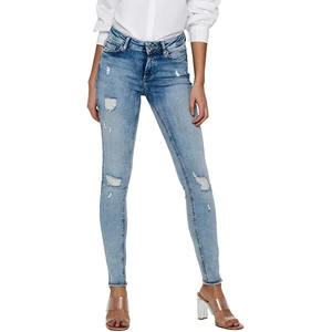 ONLY Dámské džíny ONLBLUSH LIFE Skinny Fit 15223417 Light Blue Denim XS/34