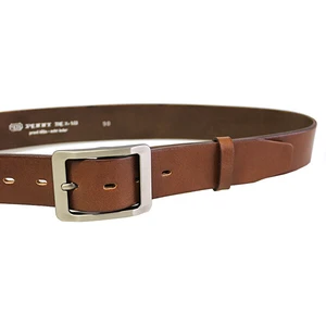 Penny Belts Dámsky kožený opasok 15948 Hnedý 110 cm