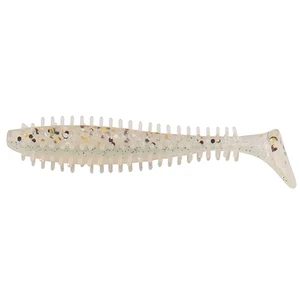 Fox rage gumová nástraha spikey shads ultra uv salt and pepper - 12 cm