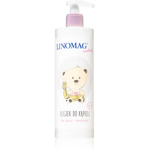 Linomag Emolienty Shower Oil olej do kúpeľa pre deti od narodenia 400 ml