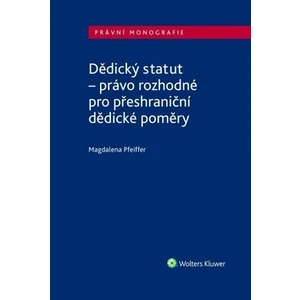 Dědický statut - Magdalena Pfeiffer