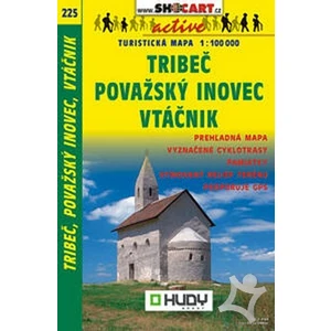 Tribeč, Považský Inovec, Vtáčnik 1:100 000