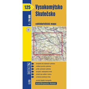 1: 70T(125)-Vysokomýtsko, Skutečsko (cyklomapa)