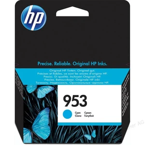 HP č.953 F6U12AE azurová (cyan) originální cartridge