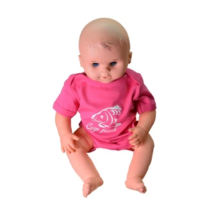 R-spekt baby body carp friend pink-velikost 12-18 měs.