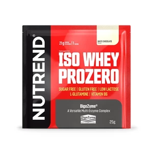 Nutrend ISO Whey ProZero 25 g variant: biela čokoláda