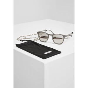 Sunglasses Arthur with Chain - grey