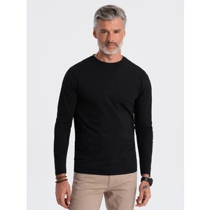 Ombre Men's unprinted longsleeve - black