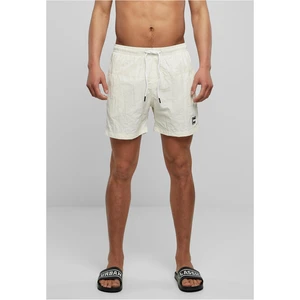 Men's Block Swimsuit Cream