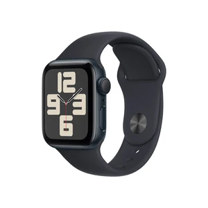 Apple Apple Watch SE (2023) GPS 40mm sportovní silikonový řemínek temně inkoustový M/L