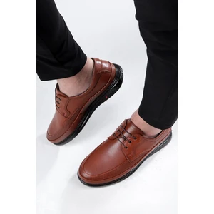 Ducavelli Poce Genuine Leather Comfort Orthopedic Men's Casual Shoes, Dad Shoes, Orthopedic Shoes.