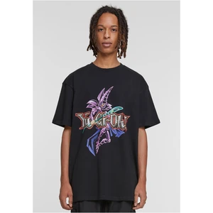 Yu-Ghi-Oh Dark Magician Heavy Oversize Tee černé