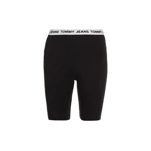 Tommy Jeans Shorts - TJW LOGO WAISTBAND CYCLE SHORT black