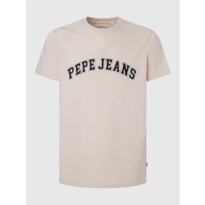 Beige men's T-shirt Pepe Jeans - Men's