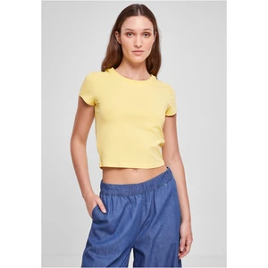 Women's Stretch Jersey Cropped Tee vintagesun