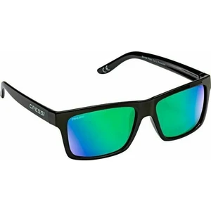 Cressi Bahia Floating Black/Green/Mirrored Sonnenbrille fürs Segeln