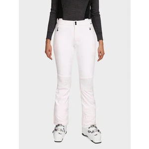 Women's softshell ski pants Kilpi DIONE-W White