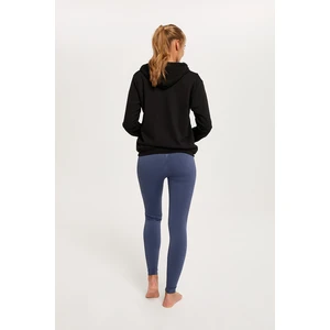 Women's sweatshirt Todra with long sleeves - black