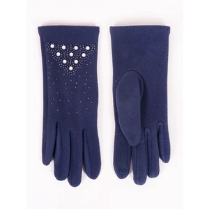 Yoclub Woman's Gloves RES-0054K-AA50-002 Navy Blue