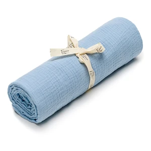 Eseco Muslin Bath Towel Blue osuška 100x120 cm