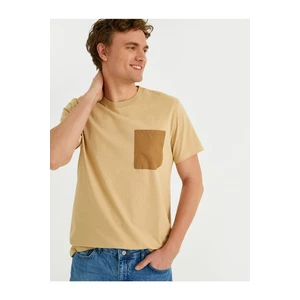 Koton T-Shirt - Beige - Regular fit
